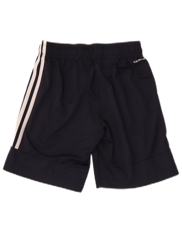 Spodenki sportowe chłopięce Adidas Aeroready 9-10 lat, granatowe, poliestrowe