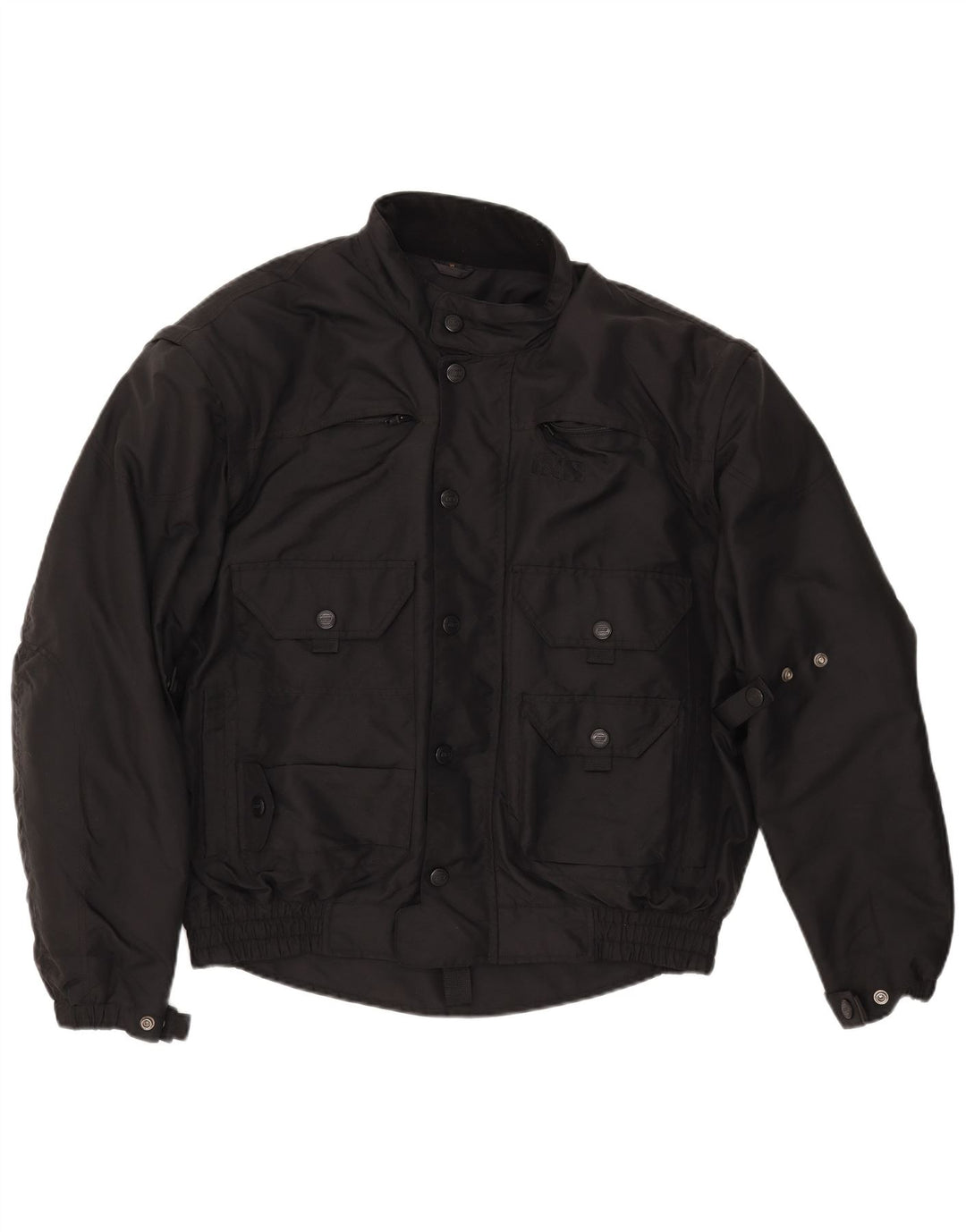 Męska kurtka wyścigowa IXS UK 42 XL, czarna, poliamidowa