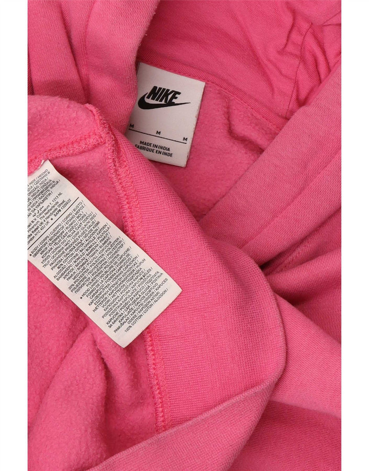 Męski sweter z kapturem Nike, średni, różowy, bawełniany