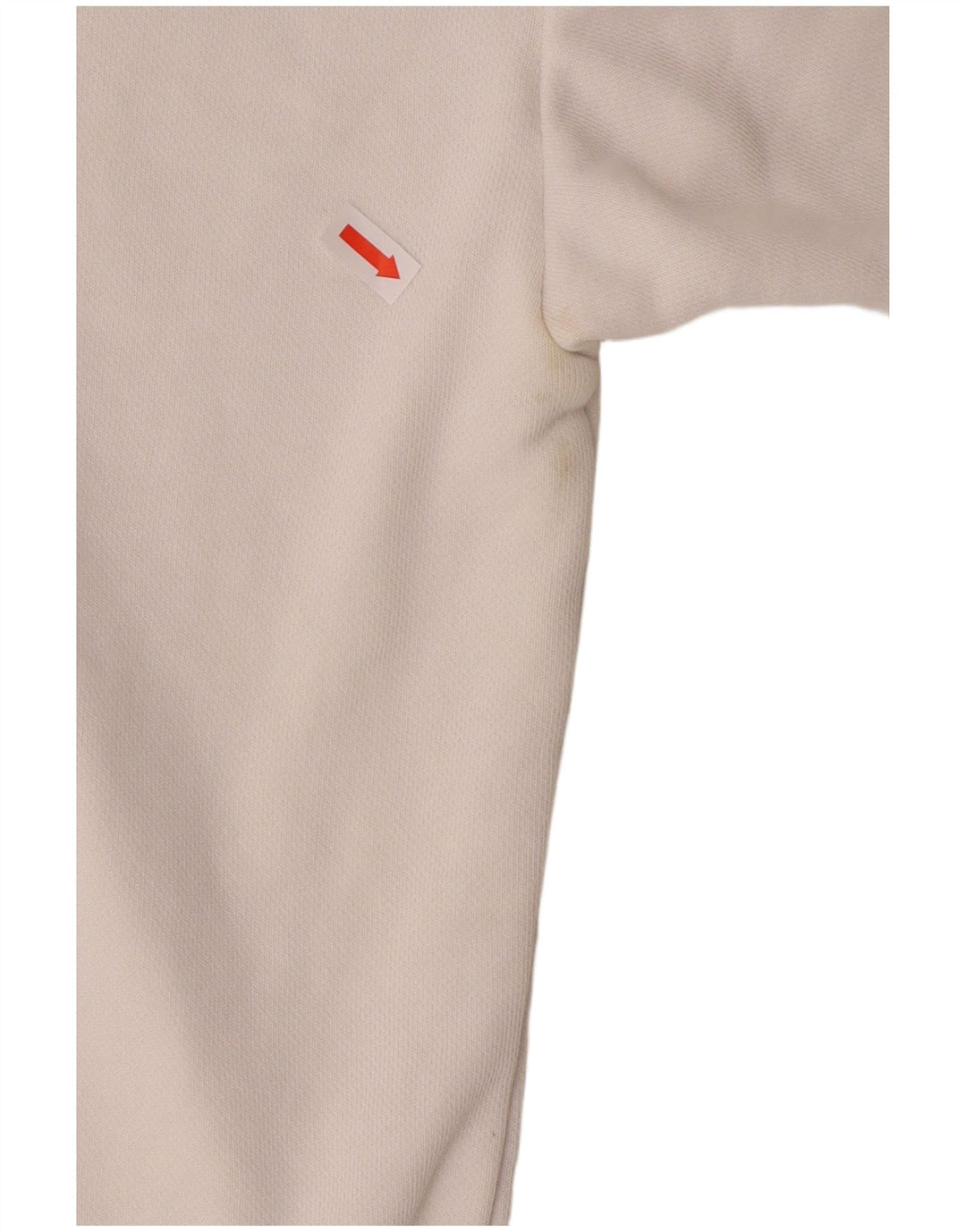 Damska bluza oversize ADIDAS z grafiką UK 12, średnia w kolorze złamanej bieli