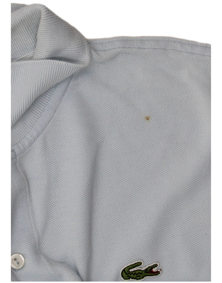 Męska koszulka polo Lacoste, rozmiar 6, XL, niebieska, bawełniana