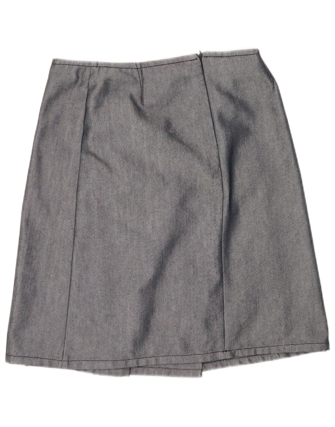 Spódnica plisowana damska Max & Co. UK 12 Medium W30 Granatowa bawełna
