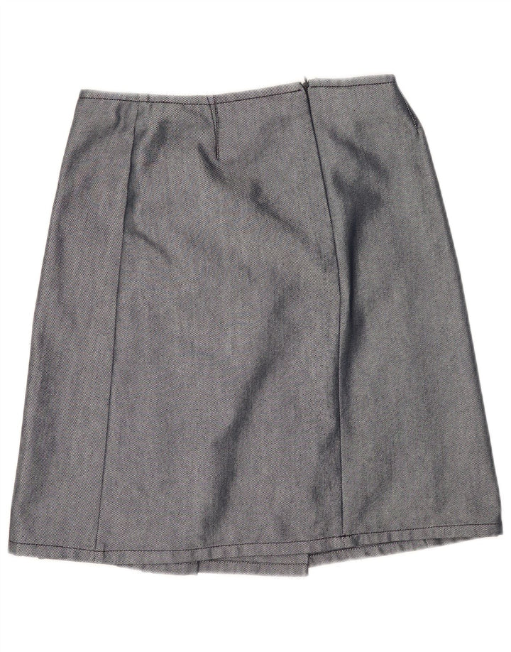 Spódnica plisowana damska Max & Co. UK 12 Medium W30 Granatowa bawełna
