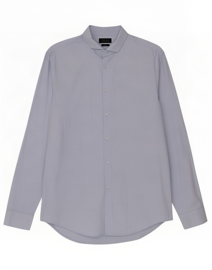 Koszula męska Zara Slim Fit XL niebieska