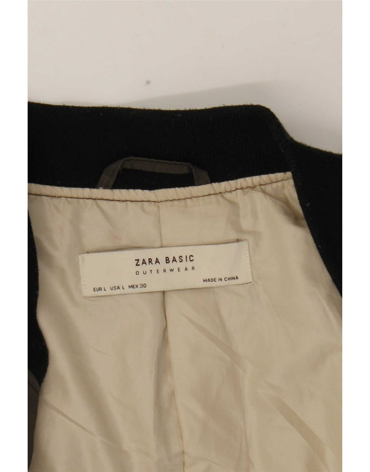 Damska kurtka bomberka Zara UK 14, duża, khaki