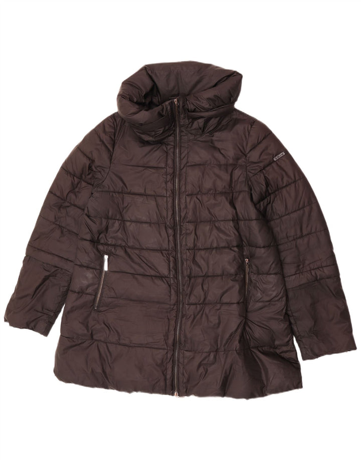 Damska kurtka oversize Geox Respira UK 10, mała, czarna, z poliestru