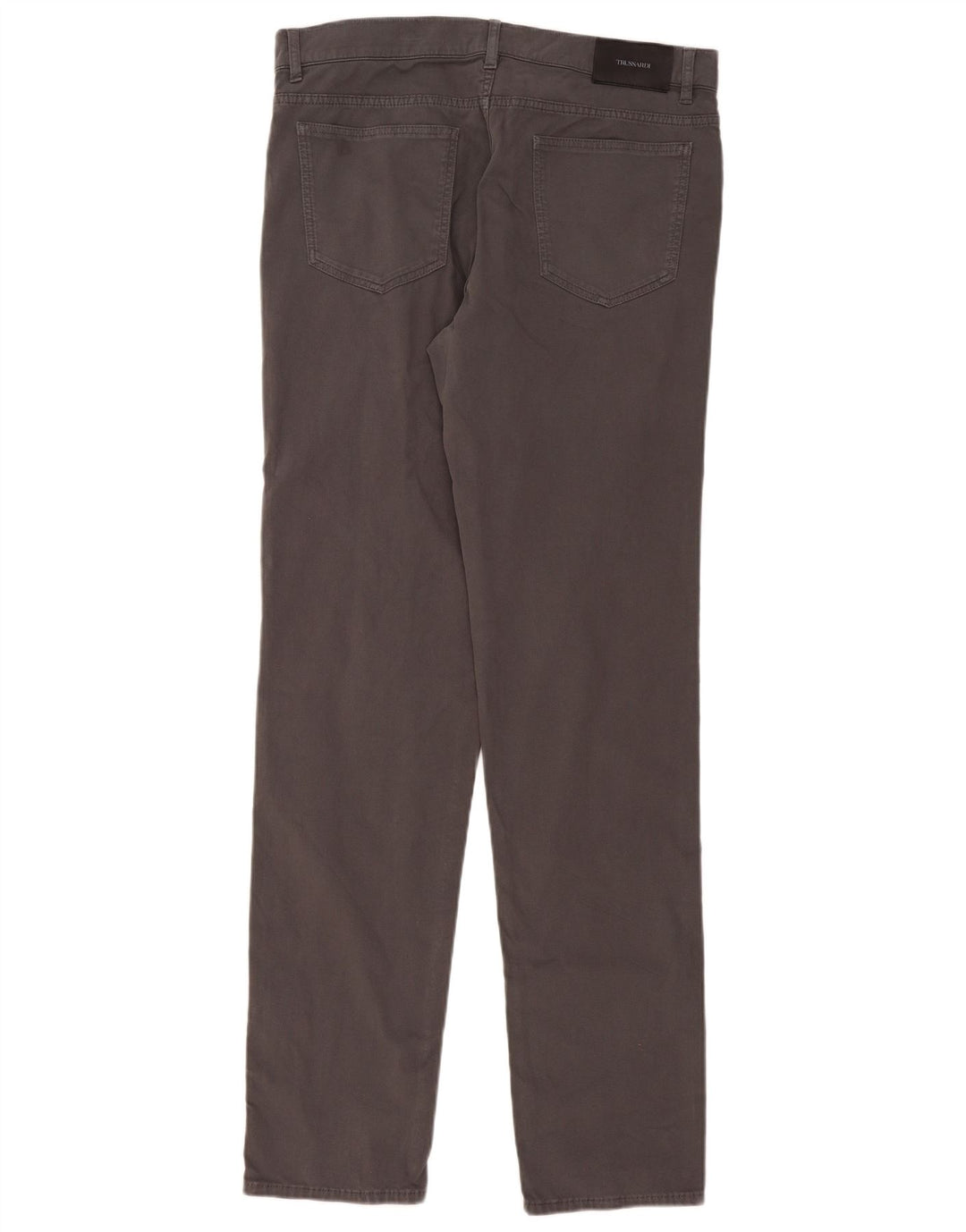 Męskie spodnie typu slim casual Trussardi W36 L36 szare