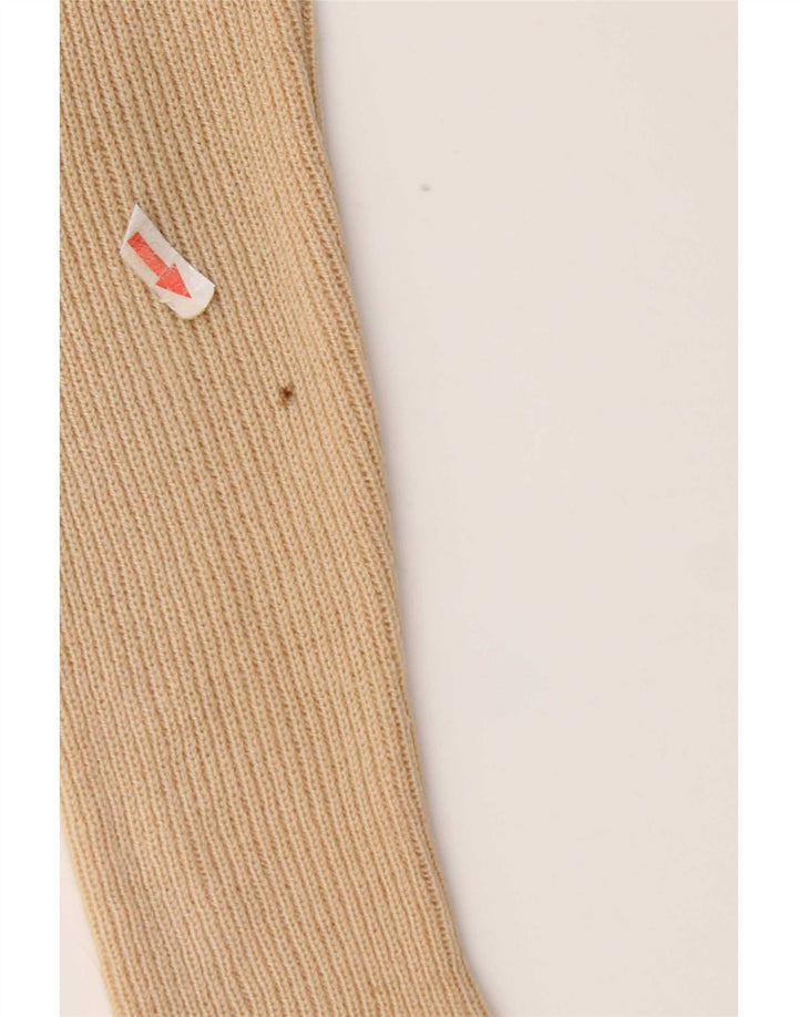 Sweter damski w stylu vintage IT 44 Średni beż Angora