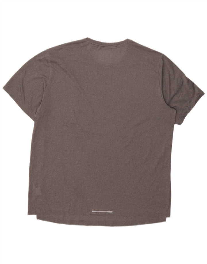 Męska koszulka Nike Dri Fit Top XL, szary poliester