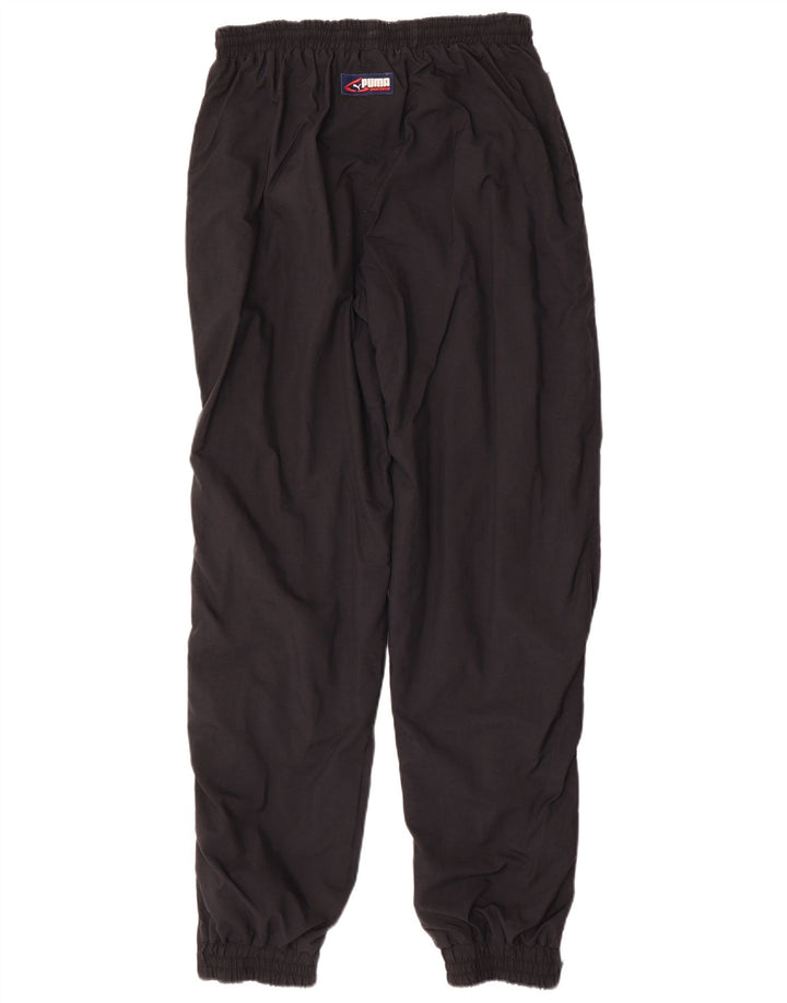 Męskie spodnie dresowe Puma Joggery Średni czarny nylon