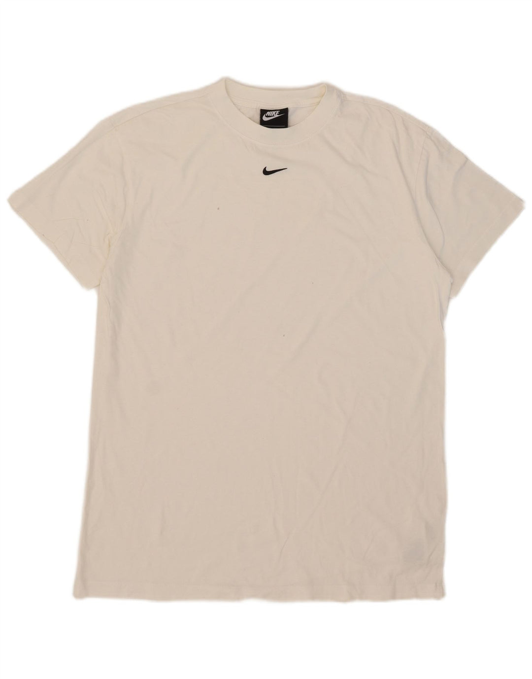 T-shirt męski Nike, średni, biały, bawełniany