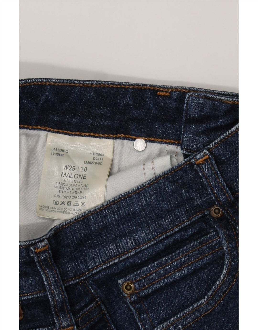 LEE Womens Malone Skinny Jeans W29 L30 Blue Cotton Vintage Lee and Second-Hand Lee from Messina Hembry 