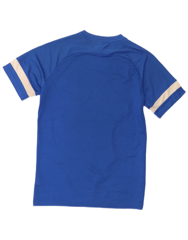Męski T-shirt Nike Dri Fit, duży, niebieski, poliestrowy blok kolorów