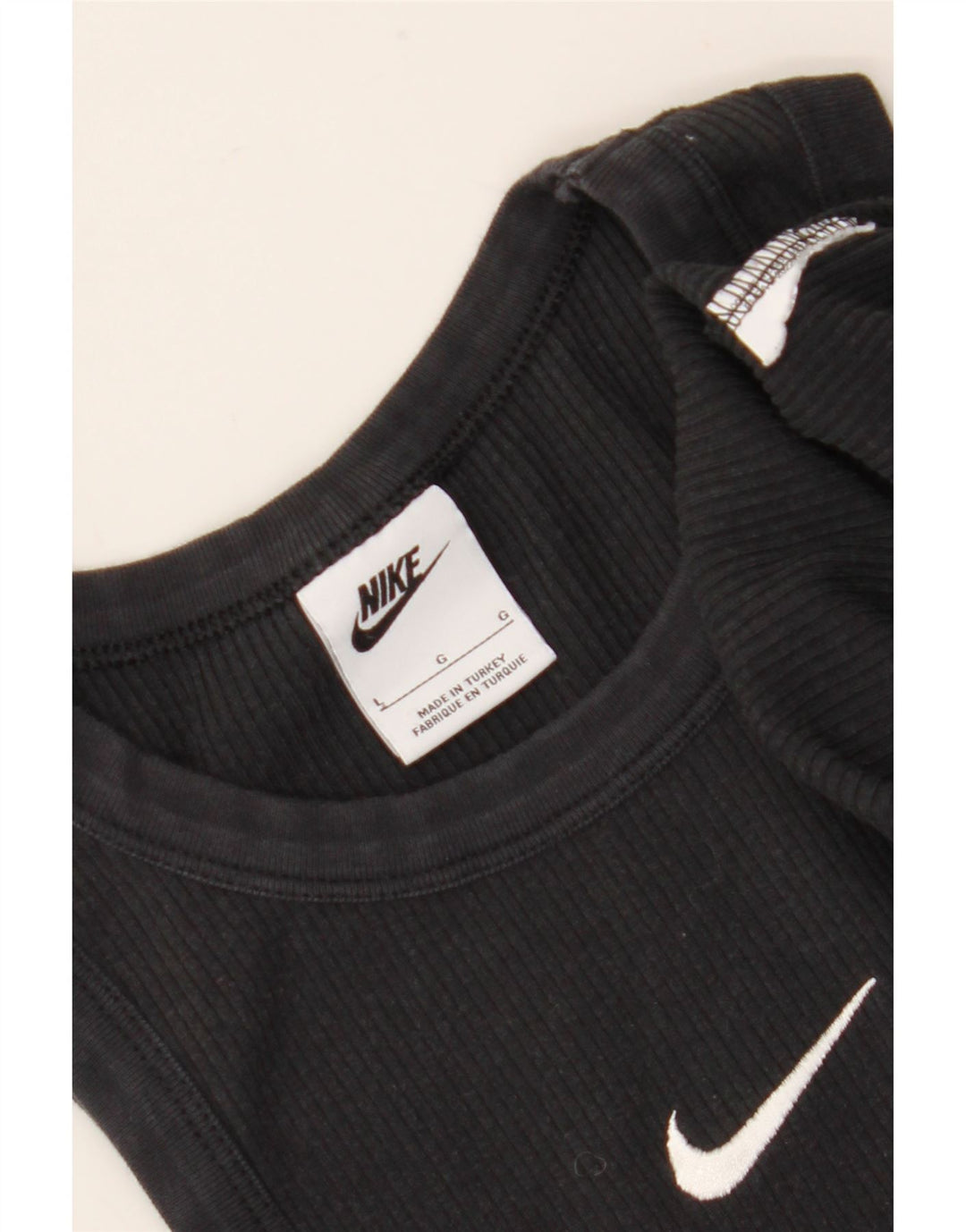 Damska koszulka z kamizelką Nike UK 14, duża, czarna