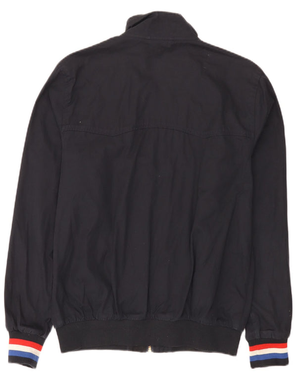 Męska kurtka bomber Fred Perry UK 38, średni granatowy, bawełniany