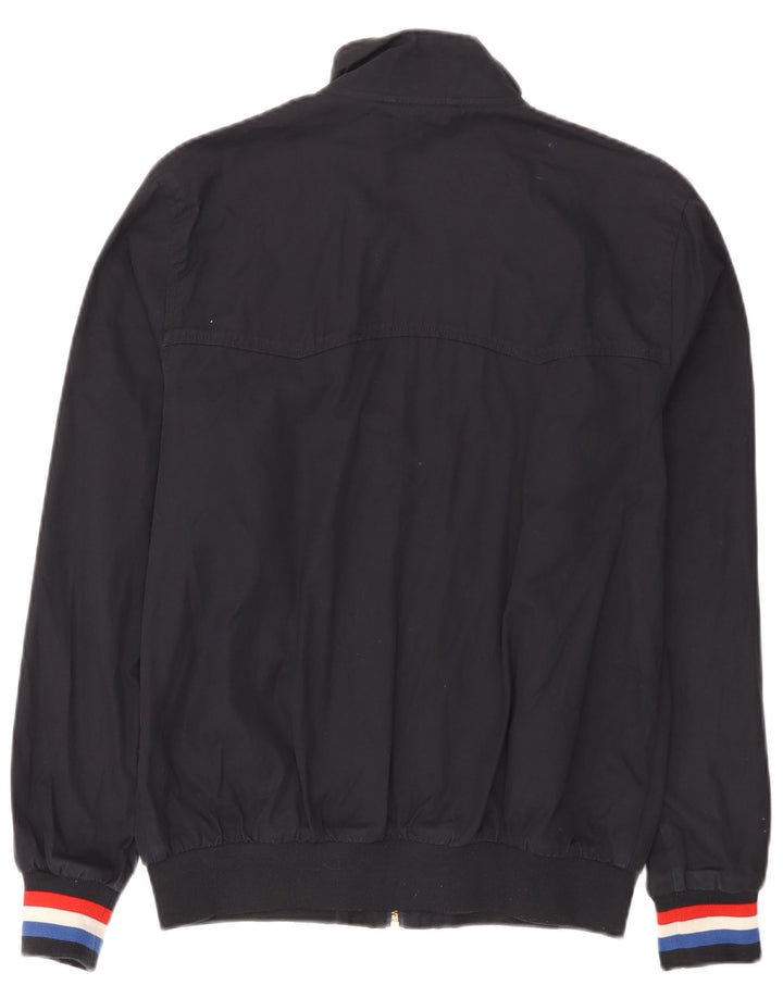 Męska kurtka bomber Fred Perry UK 38, średni granatowy, bawełniany