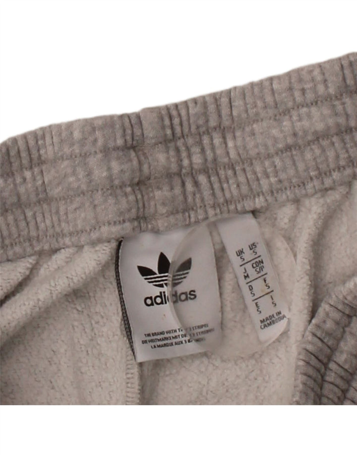 ADIDAS Mens Sport Shorts Small  Grey Cotton
