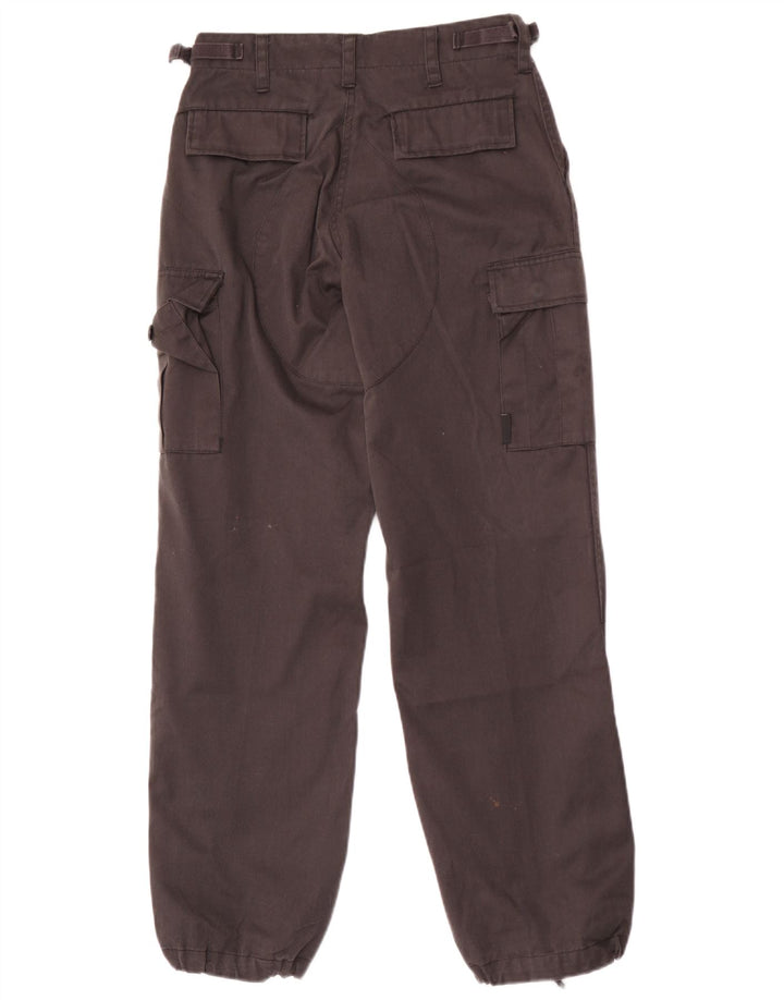 Męskie spodnie cargo w stylu vintage W28 L30 Szare
