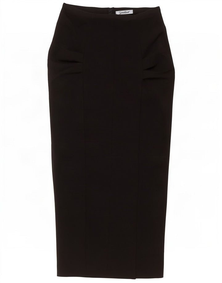 Spódnica damska Zara Maxi średnia W28 czarna bawełna