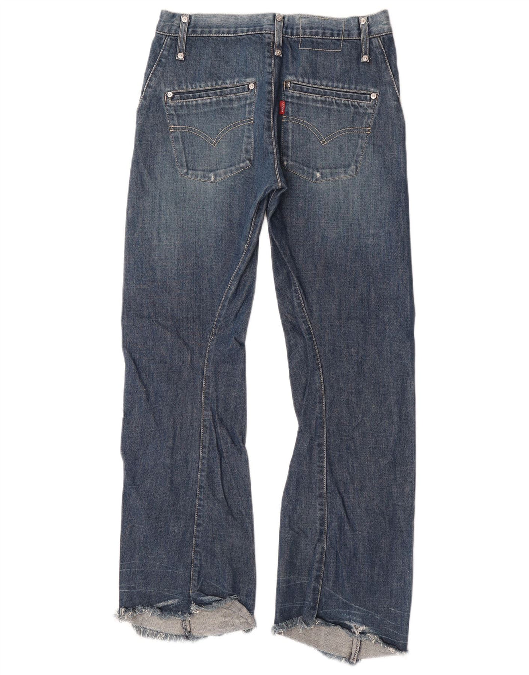 Męskie dżinsy Levi's Banana Bootcut W30 L29 Niebieska bawełna