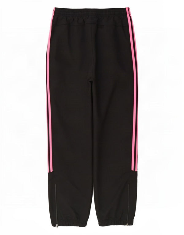 Damskie spodnie dresowe Adidas Joggers UK 16, duże, czarne, poliestrowe