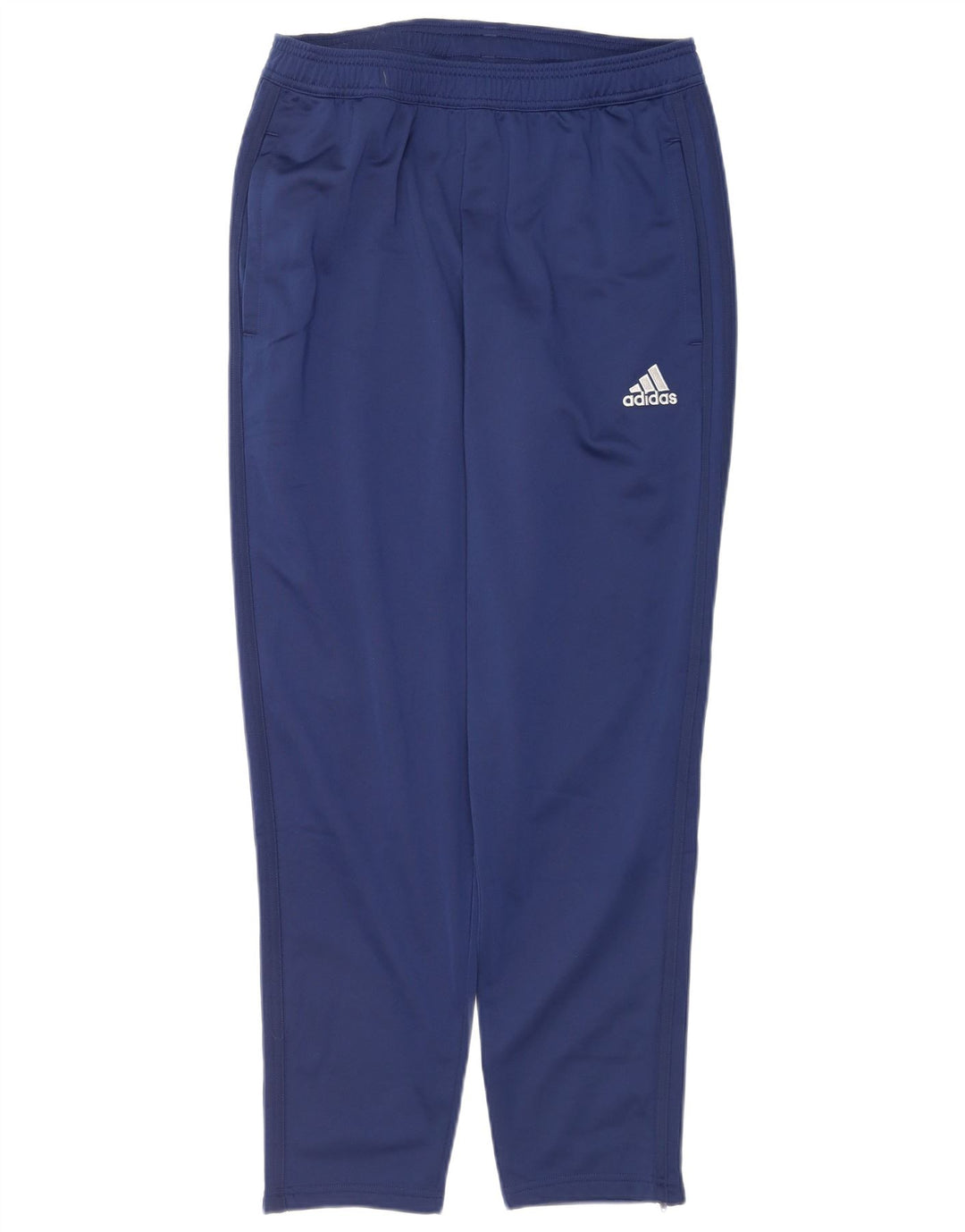 Męskie spodnie dresowe Adidas, średni granatowy poliester