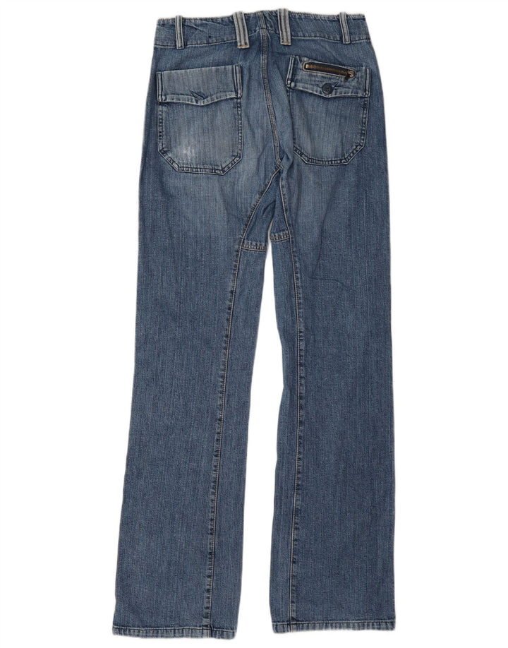 Damskie jeansy Bootcut Diesel W28 L34 Niebieskie bawełniane