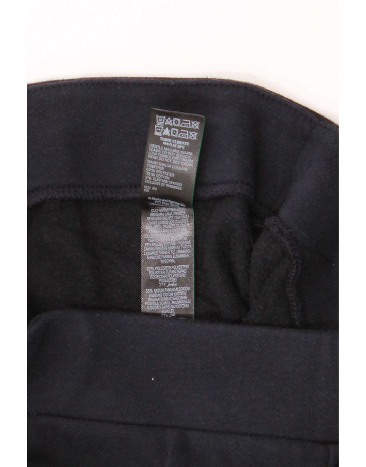 Legginsy damskie Marks & Spencer UK 8, małe, granatowe, poliestrowe