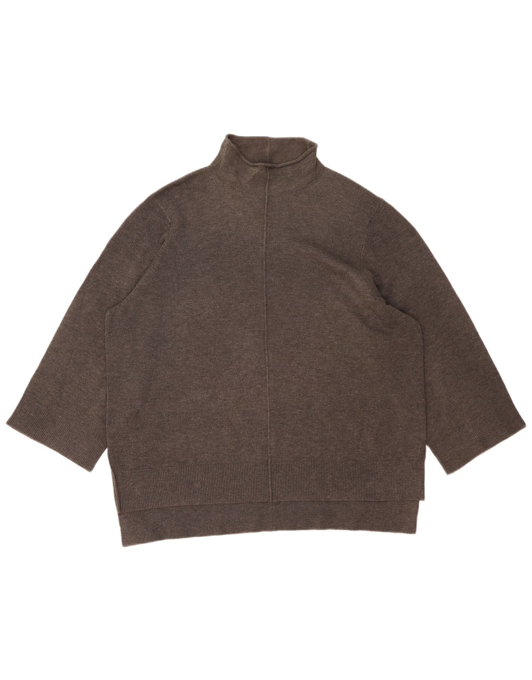 Damski sweter z golfem French Connection UK 18 XL, szary