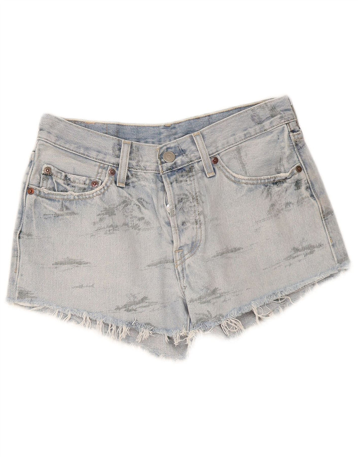 Damskie spodenki jeansowe Levi's 501 W26 Małe, niebieskie, bawełniane