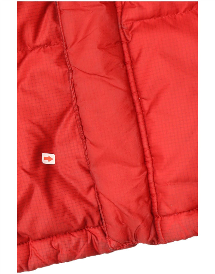 Męska ocieplana kurtka z kapturem Dickies UK 38 Nylon w kolorze średniej czerwieni