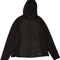 EDDIE BAUER Womens Zip Hoodie Sweater UK 20 2XL Black Polyester Vintage Eddie Bauer and Second-Hand Eddie Bauer from Messina Hembry 