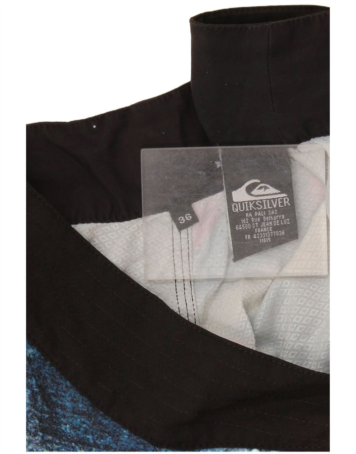 Męskie spodenki kąpielowe QUIKSILVER, duży, wielobarwny poliester z blokami kolorów