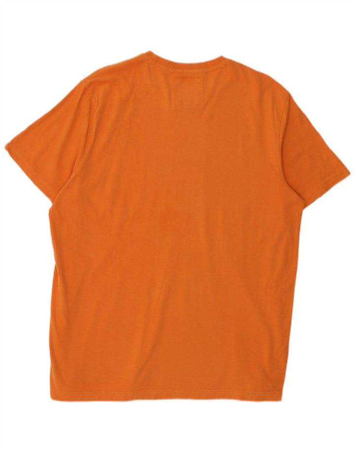 T-shirt męski J. Crew, top XL, pomarańczowy, bawełniany
