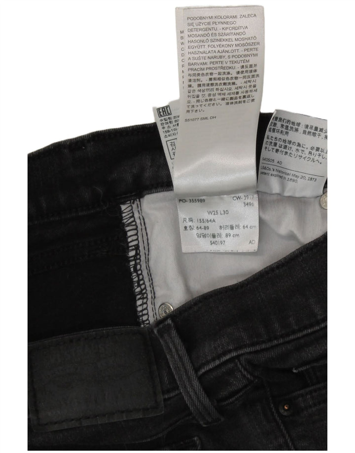 Damskie jeansy Levi's 311 Shaping Skinny W25 L30 Szare