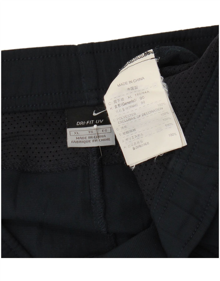 Męskie spodenki chino Nike Dri Fit XL W38 granatowy poliester