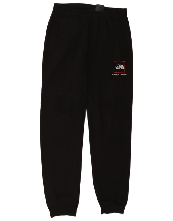 Spodnie dresowe chłopięce The North Face, 15-16 lat, 2XL, czarne, bawełniane