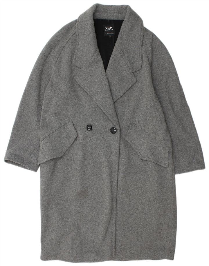 Damski płaszcz oversize Zara UK 10 Small Grey