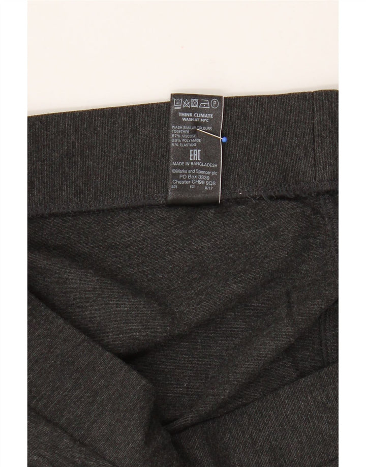 Damskie legginsy Marks & Spencer UK 12, średnioszara wiskoza