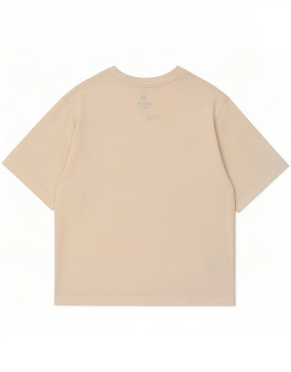 Damska koszulka o luźnym kroju Nike Top UK 10 Small Off White Cotton