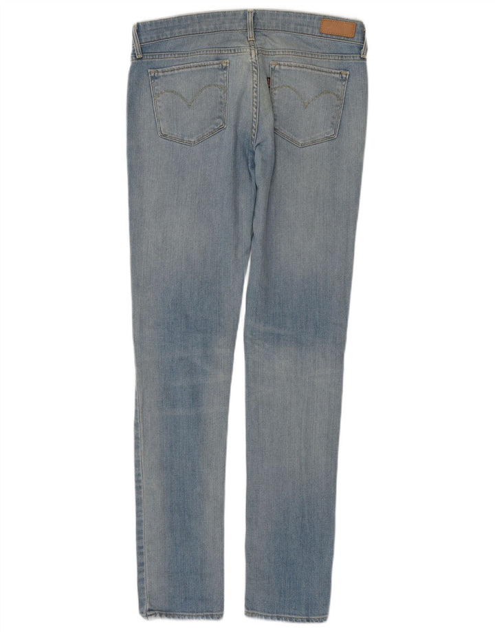 Damskie jeansy Levi's Slight Curve Skinny W29 L34 Niebieska bawełna