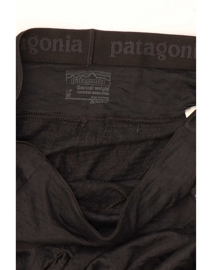 Legginsy damskie Patagonia UK 12, średni czarny poliester