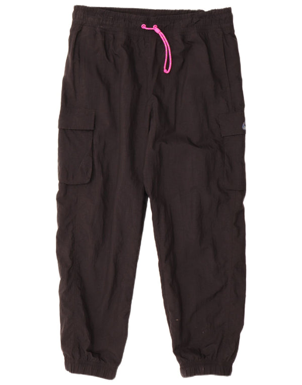Damskie spodnie dresowe Nike Cargo Joggers UK 16, duże, czarne, poliestrowe