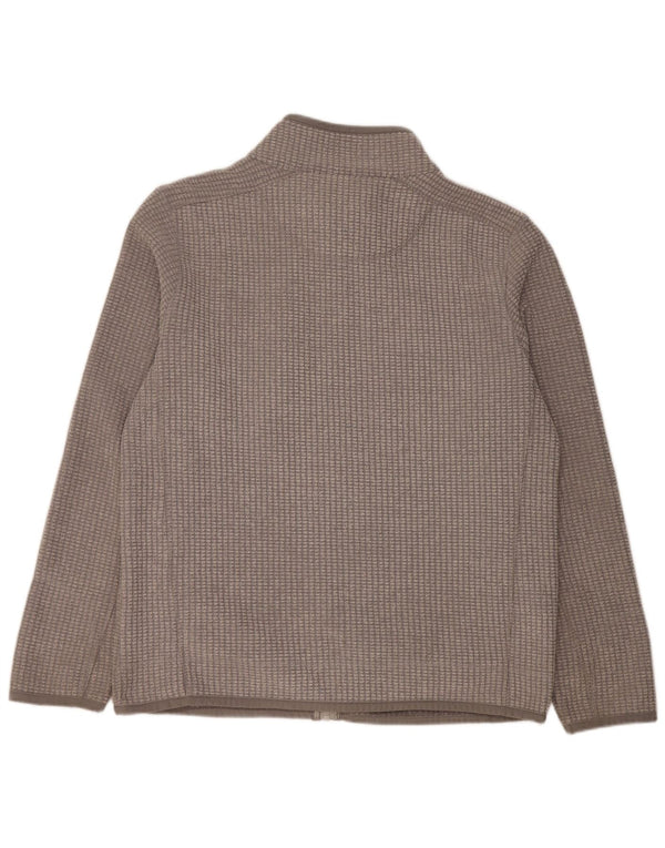 Męska kurtka polarowa WEIRD FISH UK 40, duża, szara, z poliestru