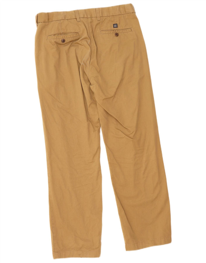 Męskie spodnie typu chino Regular Marks & Spencer W34 L31, bawełna khaki