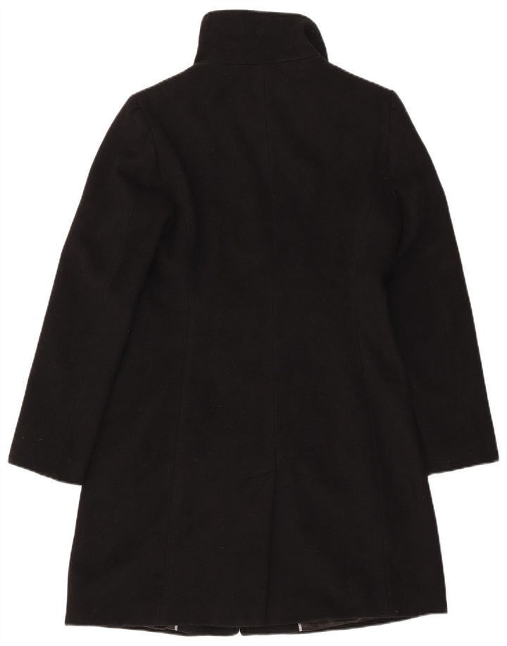 Płaszcz damski Calvin Klein US 4, mały, czarny, wełniany