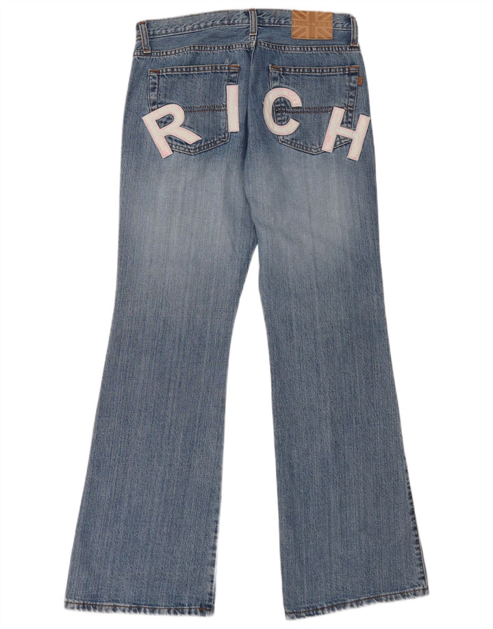 Damskie jeansy Richmond Graphic Bootcut IT 44 Medium W30 L32 Niebieskie bawełniane
