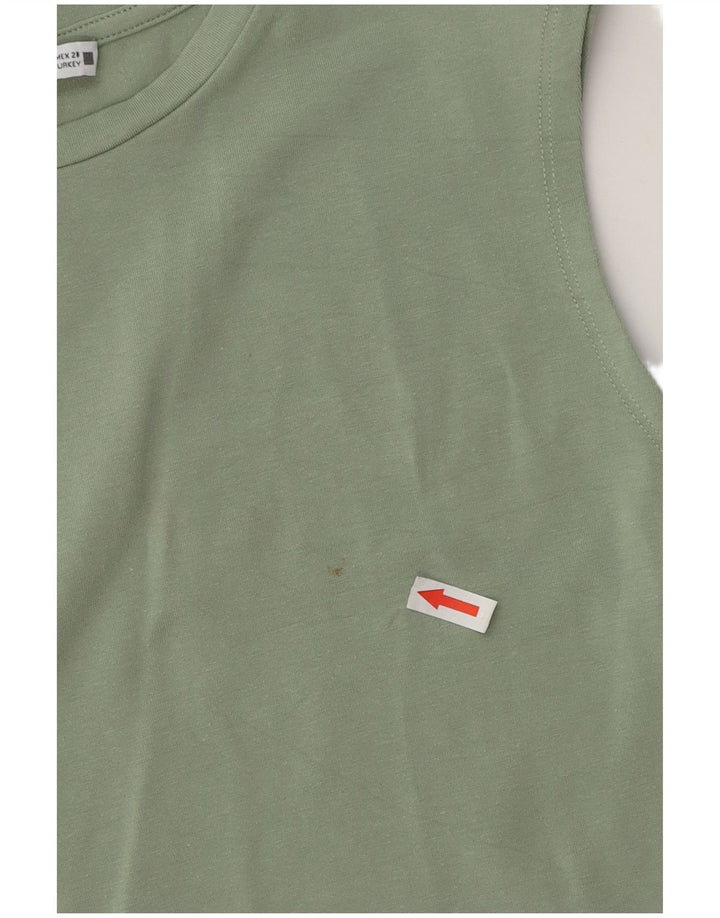 Damski krótki top Zara UK 12, średni zielony