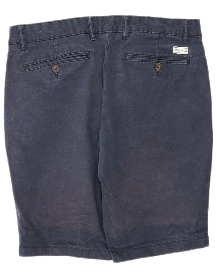 Męskie spodenki Chino Jack Wills W34, duże, granatowe, bawełniane