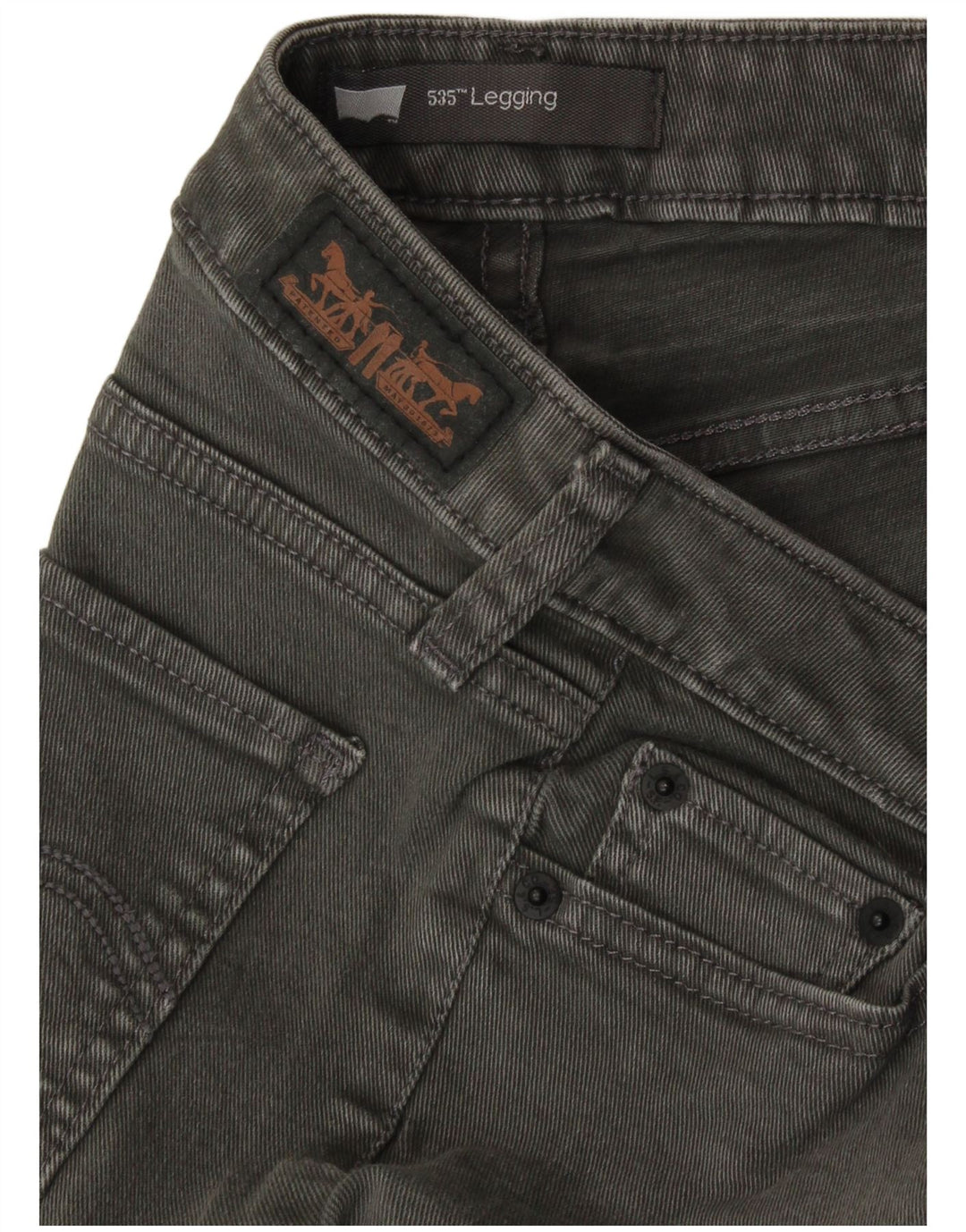 Damskie jeansy Levi's 535 Legging W28 L29 Szare